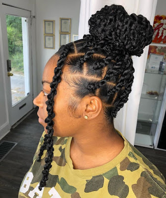 Exquisite Black Braided Hairstyles for Ladies: 50 Most Trend