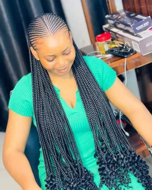 Top 30 Best Latest Ghana Weaving Hairstyles You Should Try – OD9JASTYLES