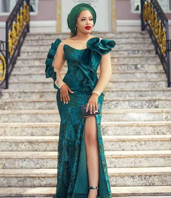 Cord Lace Aso Ebi Latest Style