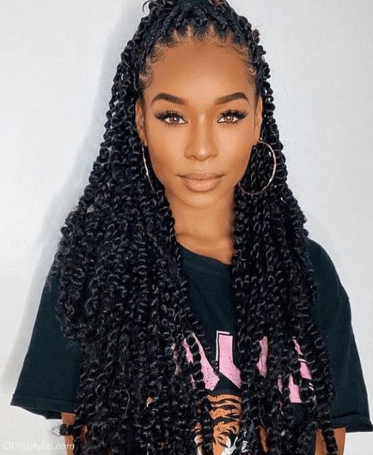 30+ Latest Natural Hair Twist Styles For Pretty Ladies – OD9JASTYLES