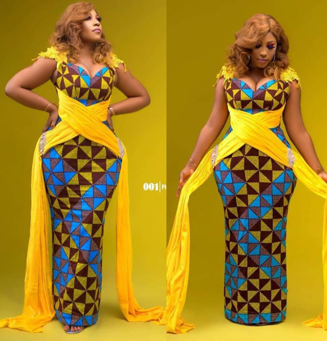 Latest Ankara Straight Long Gown Styles