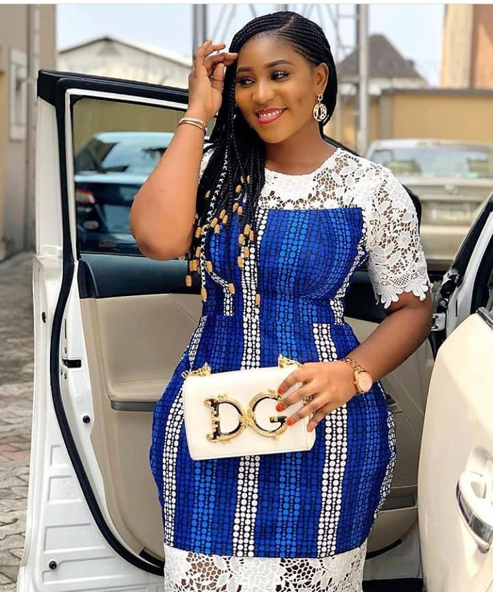 latest ankara lace styles 2021
