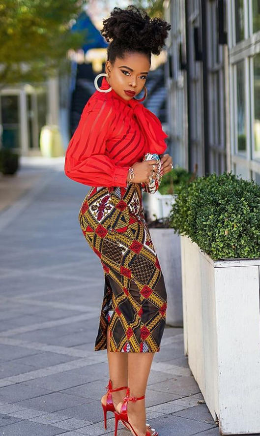 latest ankara lace styles 2021