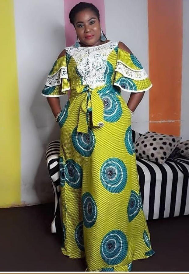 latest ankara lace styles 2021