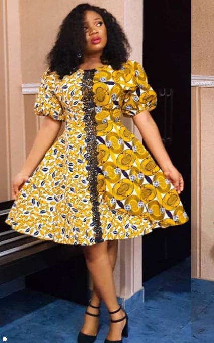 Mix and match African Print Dresses (47)