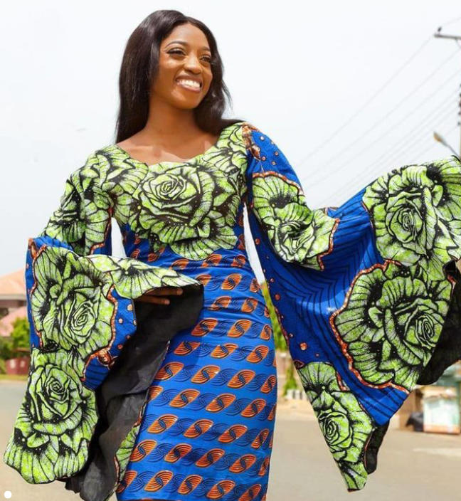 Mix and match African Print Dresses (48)