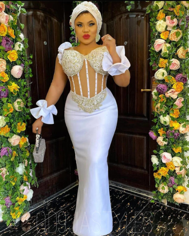 Amazing and Captivating Aso-Ebi Styles for Wedding Occasions