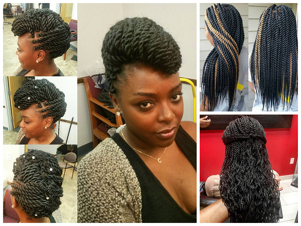 30 Smoldering Senegalese Twist Hairstyles: Beautiful and classic hairstyles  for ladies in 2019 » OD9JASTYLES