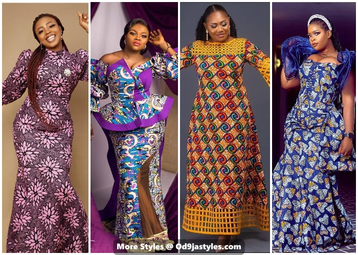 ankara dresses for old ladies