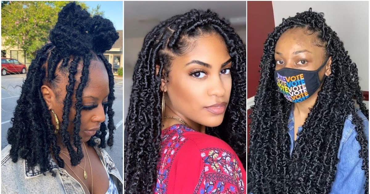 50 Butterfly Locs Hairstyles You Should Try (With TUTORIAL) » OD9JASTYLES