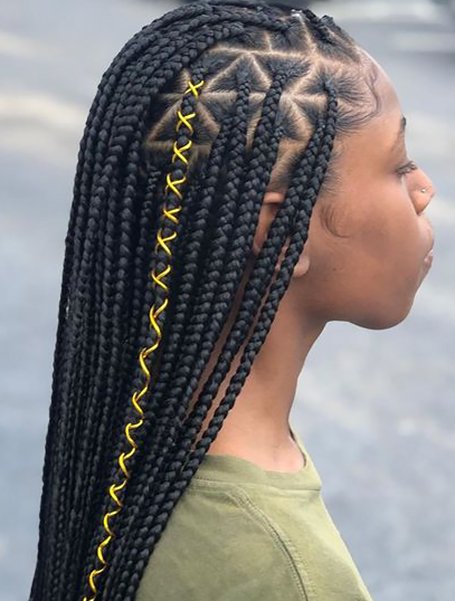 Knotless Box Braids