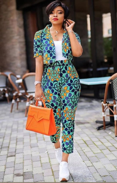 45 Smart and Trending Ankara Styles Pictures For Office Slay (26)