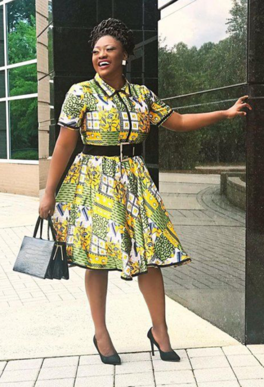 45 Smart and Trending Ankara Styles Pictures For Office Slay (3)