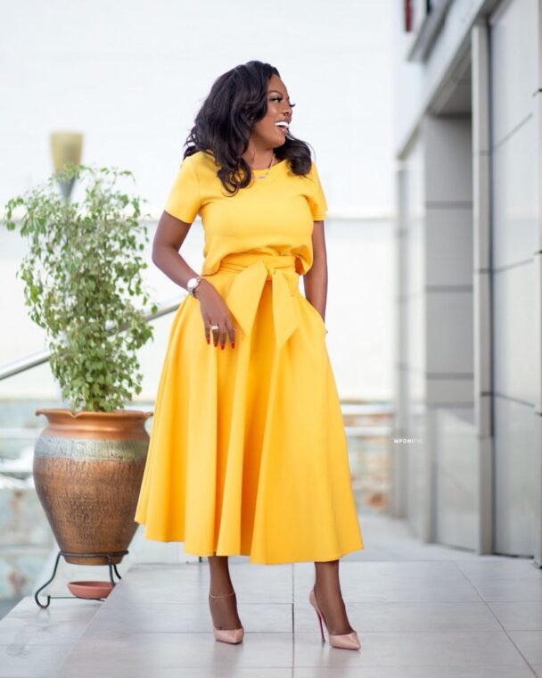 Beautiful Corporate Yellow Styles for Women