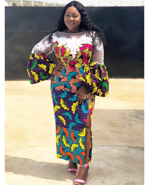 40+ Latest New Ankara Short Gown Styles for Bright and Beautiful Ladies (19)