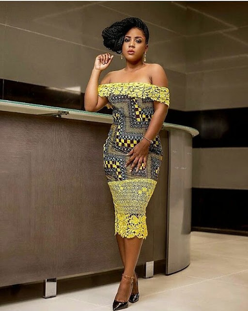 40+ Latest New Ankara Short Gown Styles for Bright and Beautiful Ladies (23)