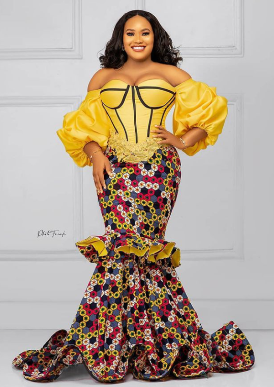 Checkout These Creative, Unique And Modern Ankara Dress Styles