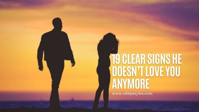 19 Clear Signs He Doesn’t Love You Anymore