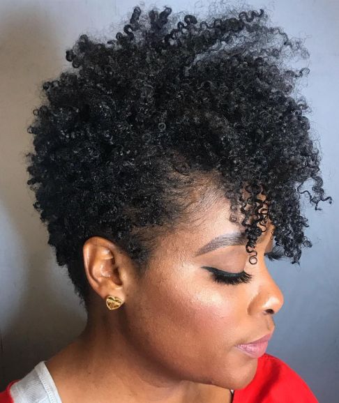 40 Most Inspiring Natural Hairstyles for Short Hair – OD9JASTYLES