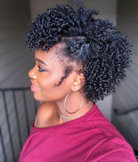 40 Most Inspiring Natural Hairstyles for Short Hair » OD9JASTYLES