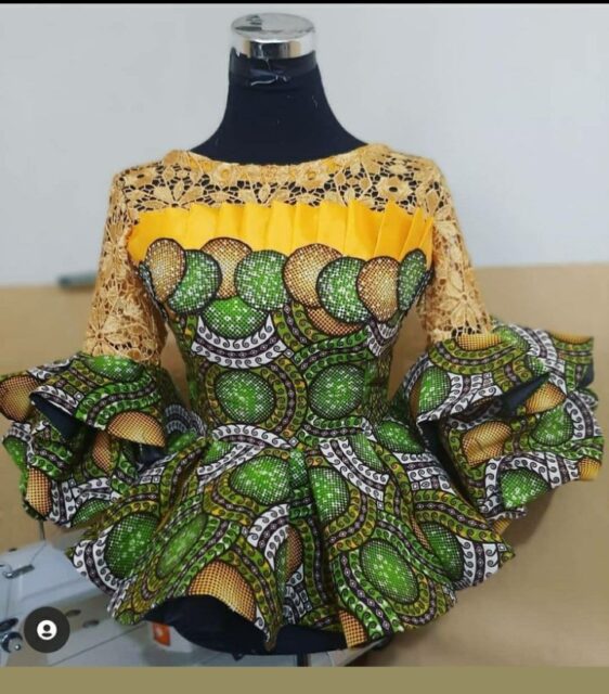 latest Ankara gown and blouse styles for women