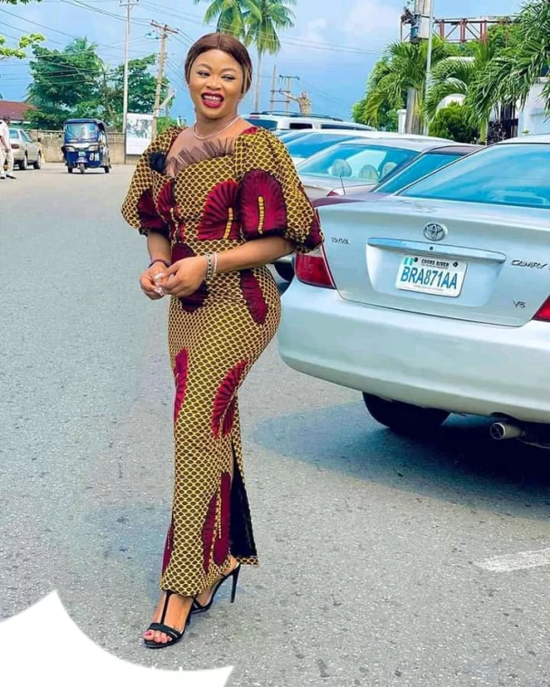 Latest Ankara Straight Long Gown Styles Latest Ankara Straight Long Gown Styles
