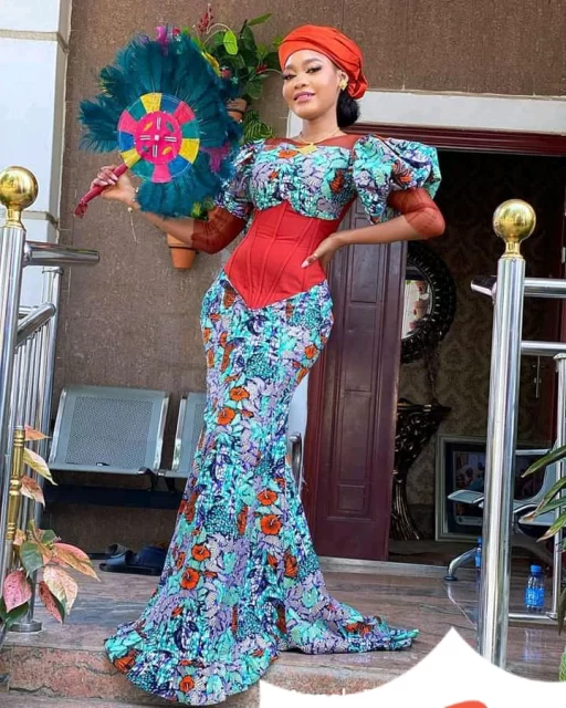 Comfortable Ankara Long Gowns Suitable For Modern Fashionistas ...