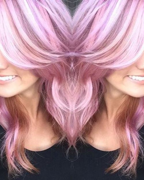 Trendy Pink Hairstyles That You Should Consider- 45 Inspirational Pink Hairstyles [Photos]