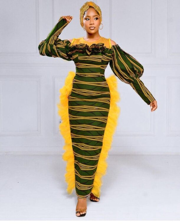 Latest Ankara Straight Long Gown Styles Beautiful Ankara Outfits for Smart and Fashionable Looks