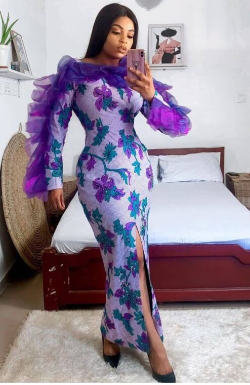 Latest Ankara Straight Long Gown Styles Beautiful Ankara Outfits for Smart and Fashionable Looks