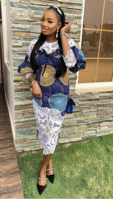 Trending Ankara and Lace Styles for Beautiful Ladies to Rock with this Week