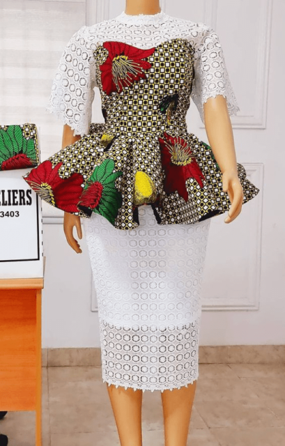 Trending Ankara and Lace Styles for Beautiful Ladies to Rock with this Week