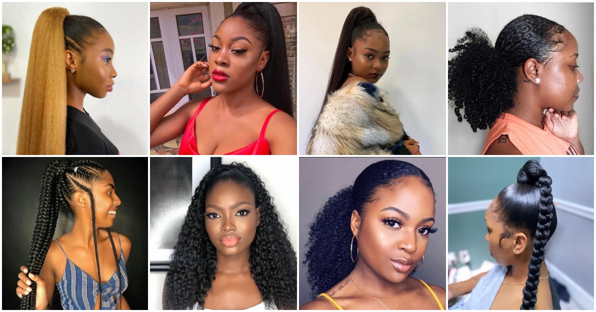 10 Ways to Style Your Ponytail » OD9JASTYLES 10 Ways to Style Your Ponytail » OD9JASTYLES