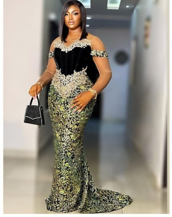 45 Captivating Ankara Aso-Ebi Gown For Classy Ladies To Rock