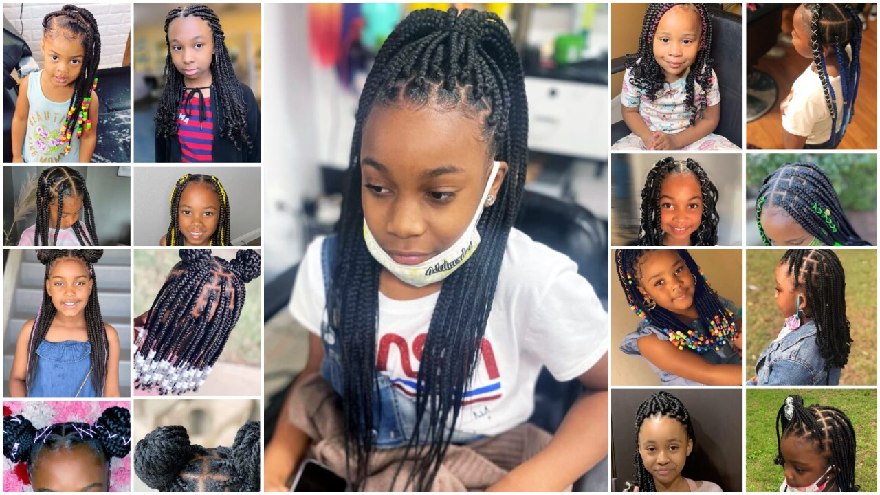 Box Braids for Kids- 100 Best Protective Hairstyles for Kids » OD9JASTYLES Box Braids for Kids- 100 Best Protective Hairstyles for Kids » OD9JASTYLES