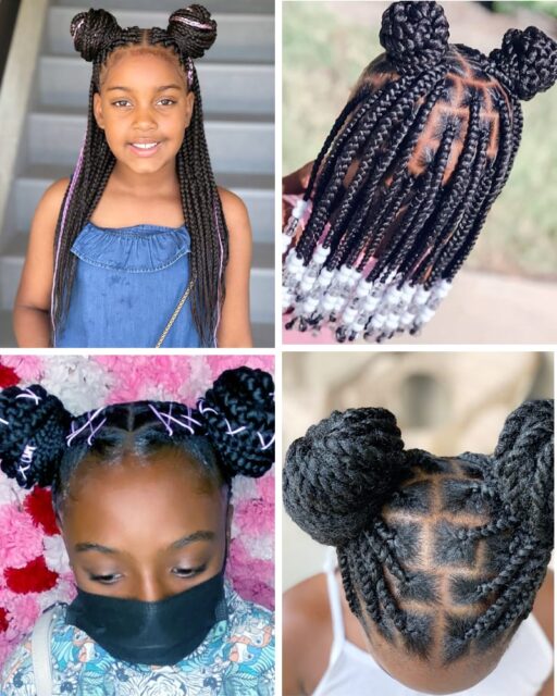 Double Knotted Braids for Kids