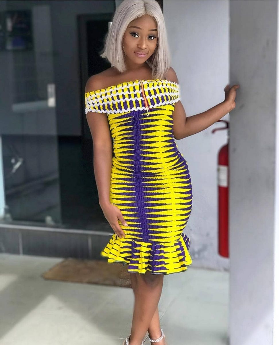 Alluring Ankara Short Gown Styles You Can Wear To Look Elegant