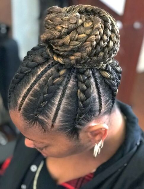 Best Cornrows Braids- 45 Killer Braided Hairstyles for Black Women (14)