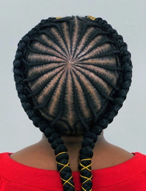 Best Cornrows Braids- 45 Killer Braided Hairstyles for Black Women (16)