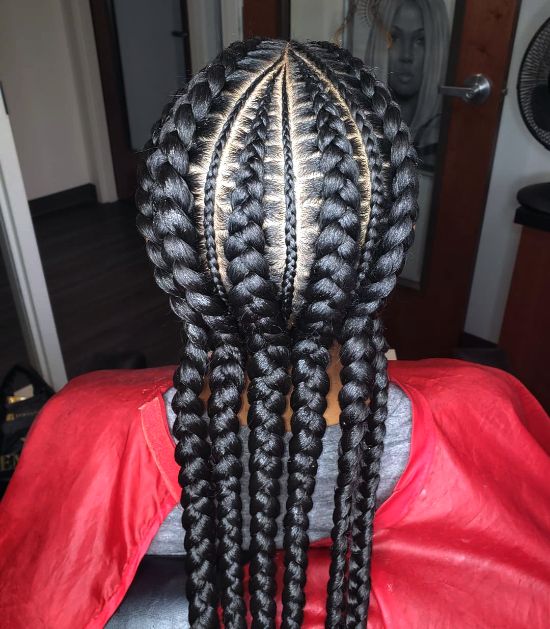 Best Cornrows Braids- 45 Killer Braided Hairstyles for Black Women (30)