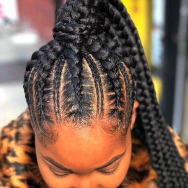 45 Braided Hairstyles for Black Women – Best Cornrows Braids You Should ...