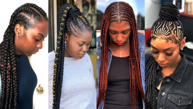 45 Braided Hairstyles for Black Women - Best Cornrows Braids You Should ...