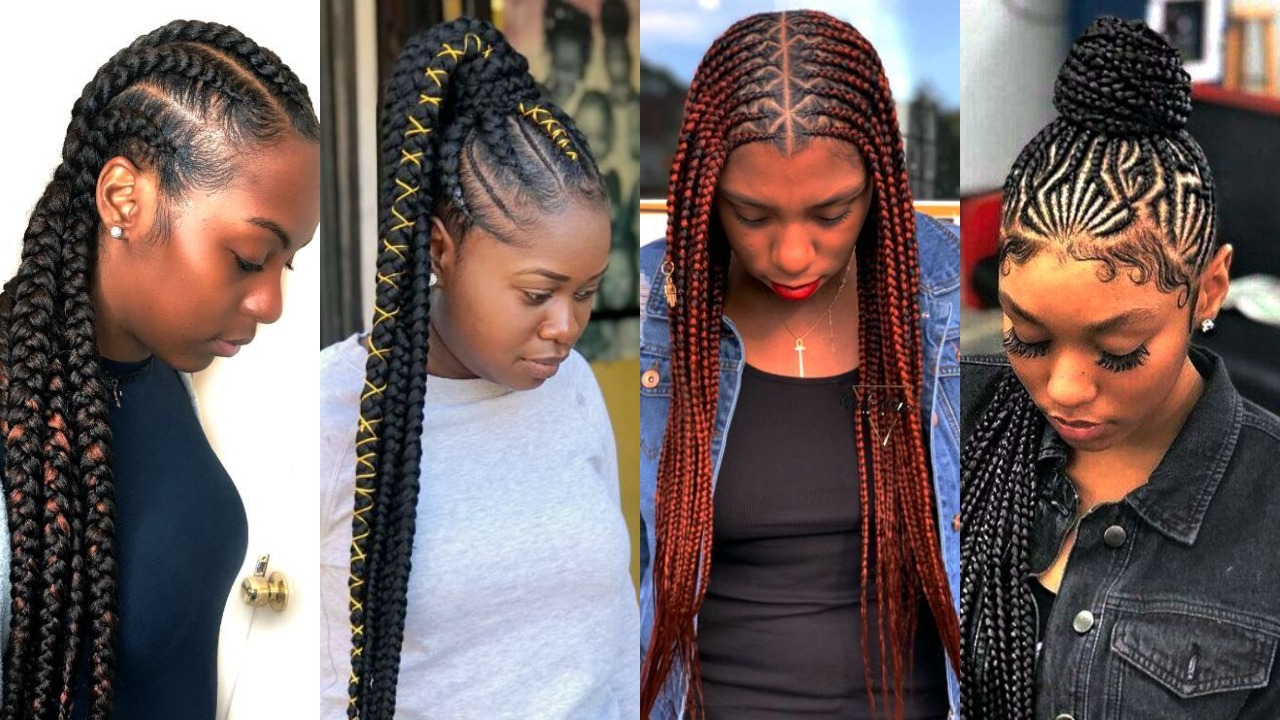 45 Braided Hairstyles for Black Women – Best Cornrows Braids You Should Try  » OD9JASTYLES