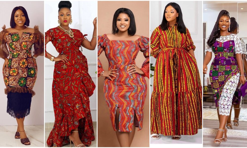 ankara top dresses