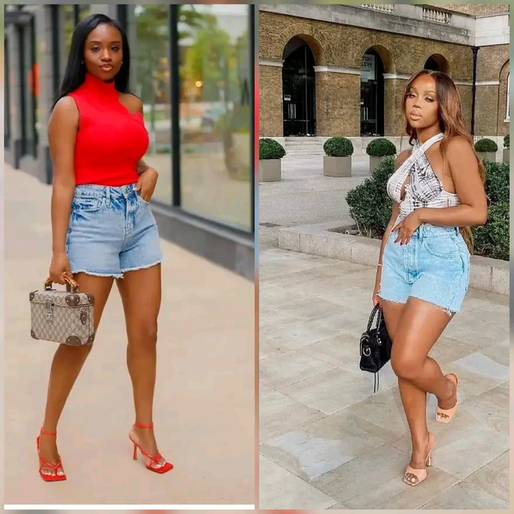 10 Chic and Stylish Ways To Wear a Denim Bum short Correctly (9)