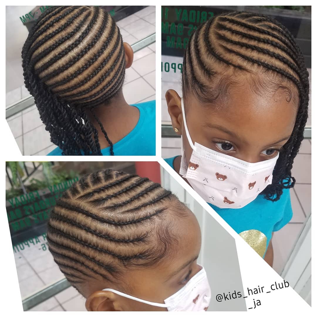 70 Gorgeous Lemonade Braids for Kids - OD9JASTYLES