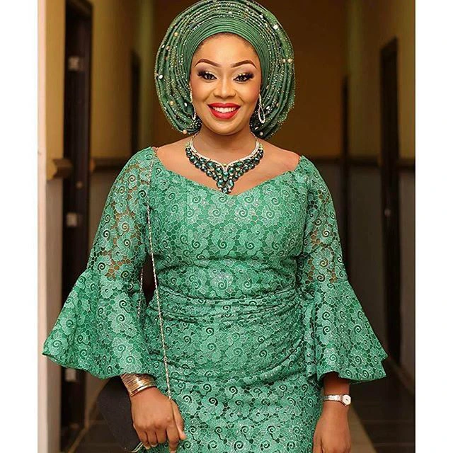 Mothers, Dress Simple But Gorgeous With These High Quality Damask Outfits This Weekend (10)
