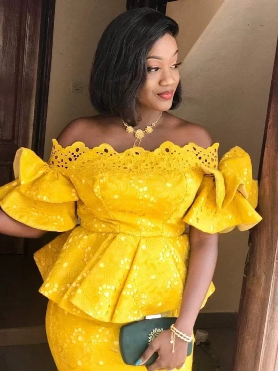 Mothers, Dress Simple But Gorgeous With These High Quality Damask Outfits This Weekend (14)