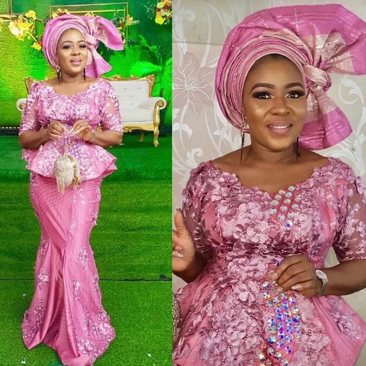 Mothers, Dress Simple But Gorgeous With These High Quality Damask Outfits This Weekend (8)