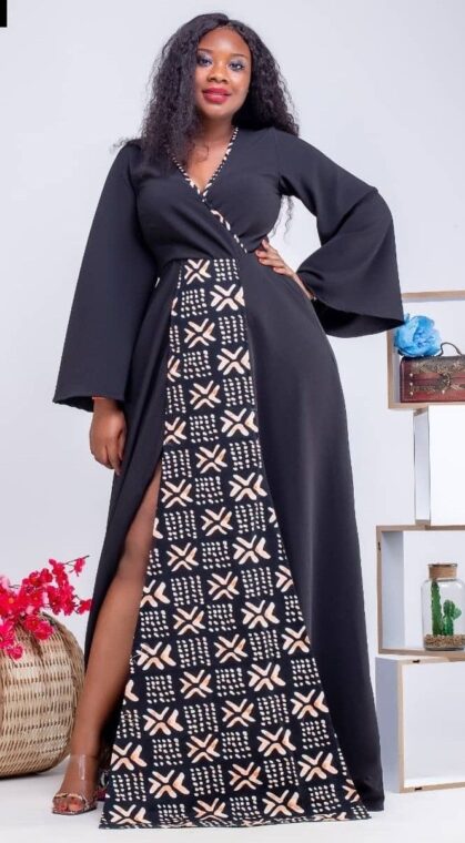 25 Kaftan And Lace Gowns For Classy Matured Women (9)
